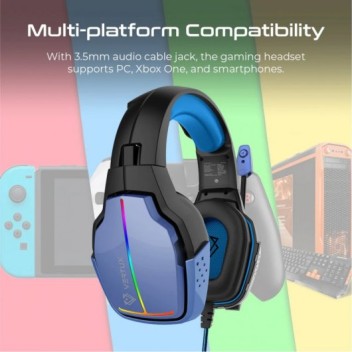Vertux Havana Auriculares Gaming RGB Azul Vertux Havana Auriculares Gaming RGB Azul