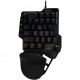 Vertux Combat Mini Teclado Mecánico Gaming RGB Switch Optical Light