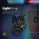 Vertux Combat Mini Teclado Mecánico Gaming RGB Switch Optical Light