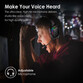 Vertux Miami Auriculares Gaming 7.1 RGB Rojo