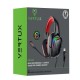 Vertux Miami Auriculares Gaming 7.1 RGB Rojo