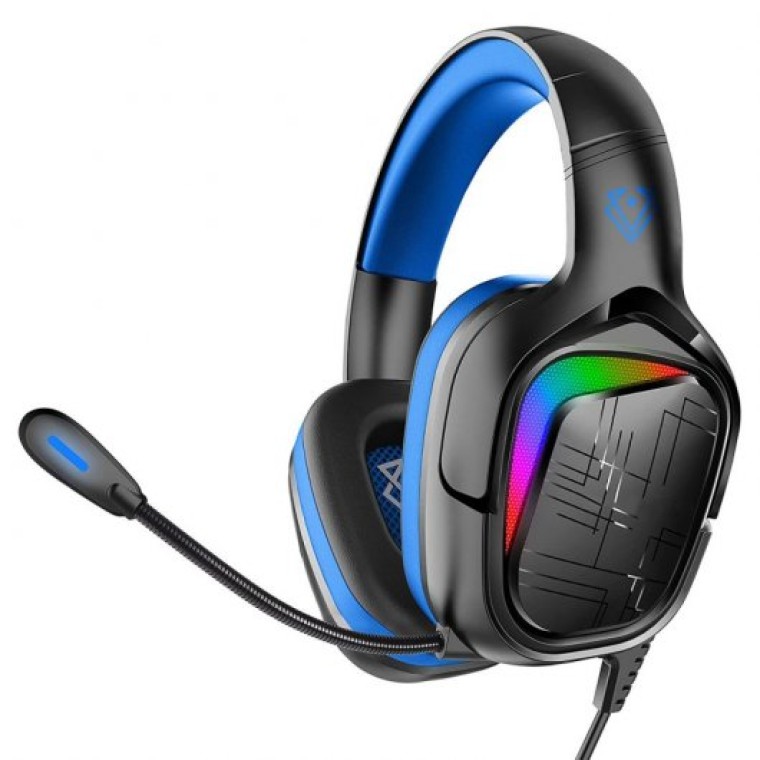 Vertux Miami Auriculares Gaming 7.1 RGB Azul