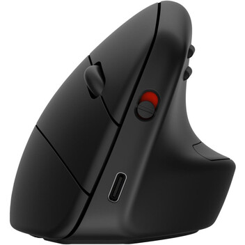 Ratón HP 920 Vertical Ergonómico Inalámbrico Bluetooth USB 4000 DPI Negro Ratón HP 920 Vertical Ergonómico Inalámbrico Bluetooth USB 4000 DPI Negro