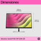 Monitor HP E24t G5 23.8" FHD 75Hz IPS Táctil Altura Ajustable Antirreflejo USB HDMI DP Monitor HP E24t G5 23.8" FHD 75Hz IPS Táctil Altura Ajustable Antirreflejo USB HDMI DP