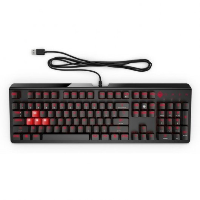 HP Omen Encoder Teclado Mecánico Gaming Cherry MX Red