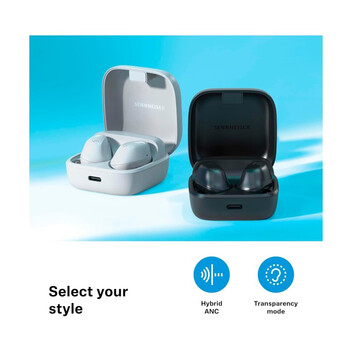 Sennheiser Accentum True Wireless Auriculares Inalámbricos con Cancelación de Ruido Negros Sennheiser Accentum True Wireless Auriculares Inalámbricos con Cancelación de Ruido Negros
