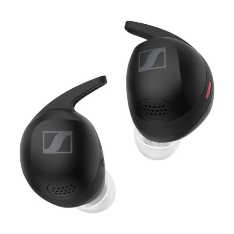 Sennheiser Momentum Sport Auriculares Inalámbricos con Cancelación de Ruido Negros