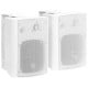 VidaXL Altavoces de Pared para Interior/Exterior 100W Blanco