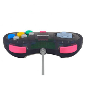 Retro-Bit Sega Saturn Gamepad Slate Grey Retro-Bit Sega Saturn Gamepad Slate Grey