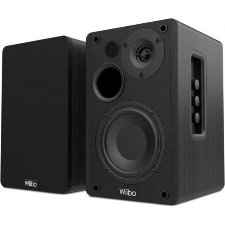 Wiibo Oxy 400BT Altavoces Bluetooth 4 Pulgadas 2 Vías Negro