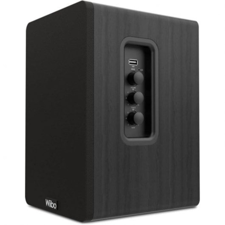 Wiibo Oxy 400BT Altavoces Bluetooth 4 Pulgadas 2 Vías Negro