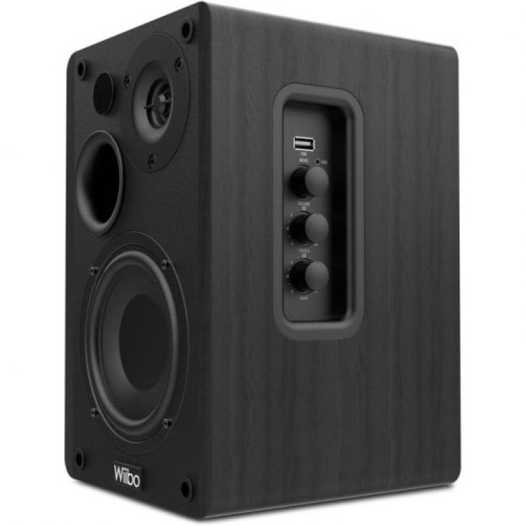 Wiibo Oxy 400BT Altavoces Bluetooth 4 Pulgadas 2 Vías Negro