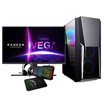 Megamania Pack Yakuza PC AMD Ryzen 7 5700G/16GB/1TB SSD + Monitor 27" FullHD + Combo
