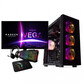 Ordenador Sobremesa Arizone PackHammer PC AMD Ryzen 7 5700G/16GB/480GB SSD + Monitor 24" LED FullHD