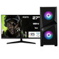 Ordenador Sobremesa PCBYTE Mission27 Pc Intel Core i7-12700F/32GB/2TB SSD/RTX 4060 + Monitor 27" FHD