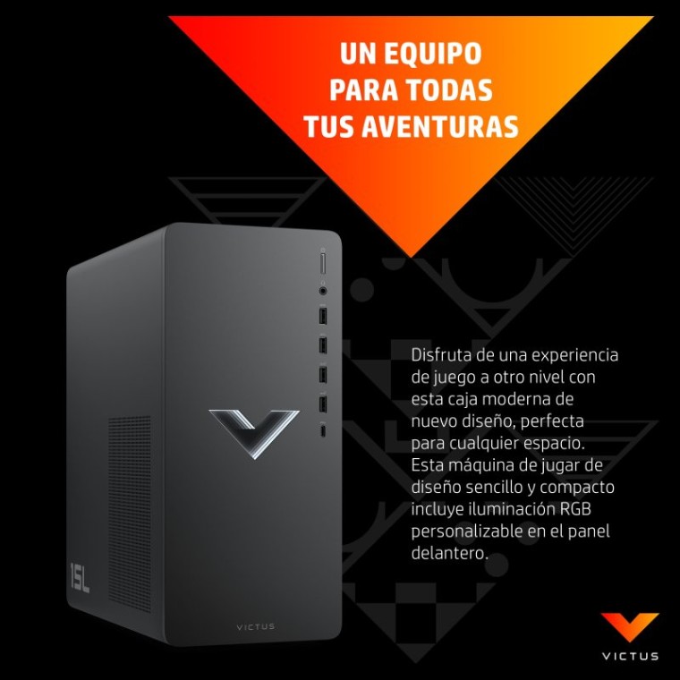 HP Victus 15L TG02-0167ns Intel Core i5-12400F/16GB/1TB + 512GB SSD/RTX 3050