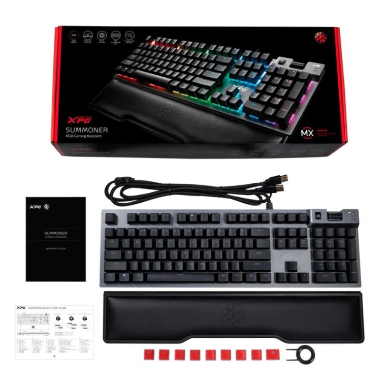 Adata XPG Summoner RGB Teclado Gaming MX Speed Silver