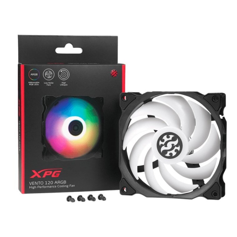 Adata XPG Vento 120 ARGB Silence Ventilador Suplementario 120mm