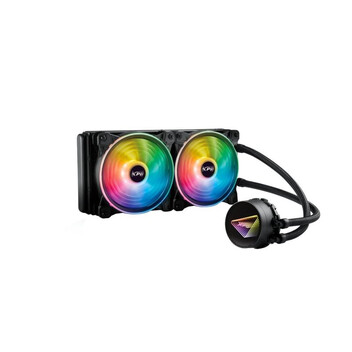 Refrigeración Líquida XPG Levante X 240mm 2 Ventiladores Negro FDB 600-2000RPM
