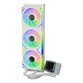 Refrigeración Líquida XPG Levante II 360mm 3 Ventiladores ARGB Bomba Doble Cámara Blanco