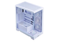 Torre PC Torre XPG Invader X BTF Blanca ATX Vidrio Templado Soporta 10 Ventiladores Cableado Inverso