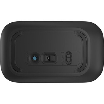 Ratón HP inalámbrico dual RF/Bluetooth diseño compacto portátil 3 botones plata