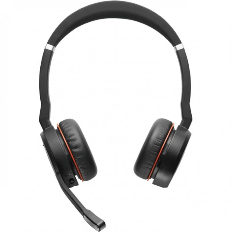 Jabra Evolve 75 MS Auriculares Bluetooth con Base Negro