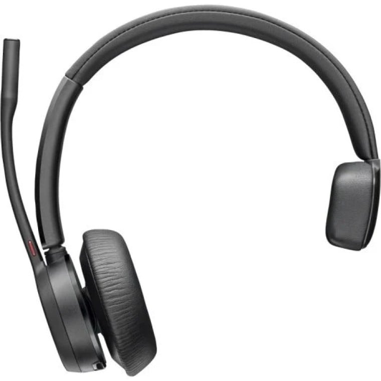 Poly Voyager 4310 USB-A Auriculares Inalámbricos Negros + Dongle Bluetooth BT700