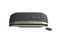 Poly Sync 20 + Sy20 Altavoz Portátil Bluetooth para Conferencias Plata