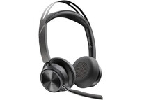 Poly Voyager Focus 2 Auriculares Inalámbricos Estéreo Negros