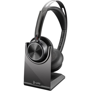 Poly Voyager Focus 2 Auriculares Inalámbricos Estéreo Negros