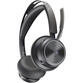 Poly Voyager Focus 2 Auriculares Bluetooth Negros con Base de Carga y Certificado Microsoft Teams
