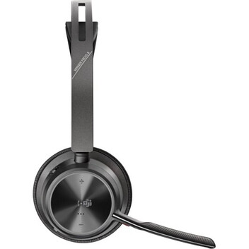 Poly Voyager Focus 2 Auriculares Bluetooth Negros con Base de Carga y Certificado Microsoft Teams