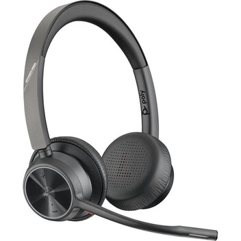Poly Voyager 4320 M Auriculares Inalámbricos con Dongle USB Negros Poly Voyager 4320 M Auriculares Inalámbricos con Dongle USB Negros