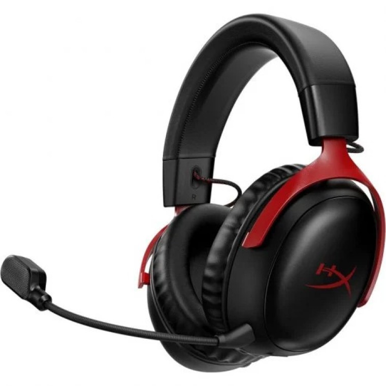 HyperX Cloud III Wireless Auriculares Gaming Inalámbricos Rojos