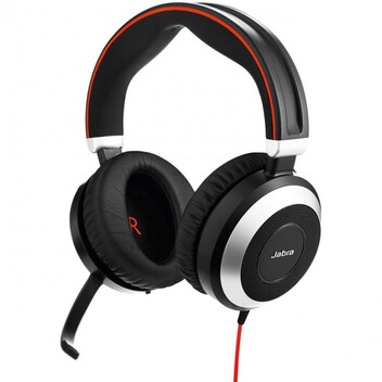Jabra Evolve 80 MS Auriculares con Micrófono Negros Jabra Evolve 80 MS Auriculares con Micrófono Negros