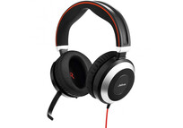Jabra Evolve 80 UC Auriculares con Micrófono Negros