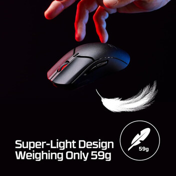 HyperX Pulsefire Haste 2 Mini Ratón Gaming Inalámbrico 26000 DPI Negro HyperX Pulsefire Haste 2 Mini Ratón Gaming Inalámbrico 26000 DPI Negro