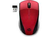 HP 220 Ratón Inalámbrico 1300 DPI Rojo