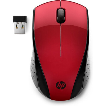 HP 220 Ratón Inalámbrico 1300 DPI Rojo HP 220 Ratón Inalámbrico 1300 DPI Rojo
