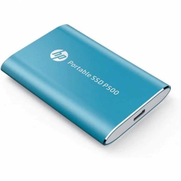 HP P500 SSD Externo 250GB USB-C 3.1 Azul