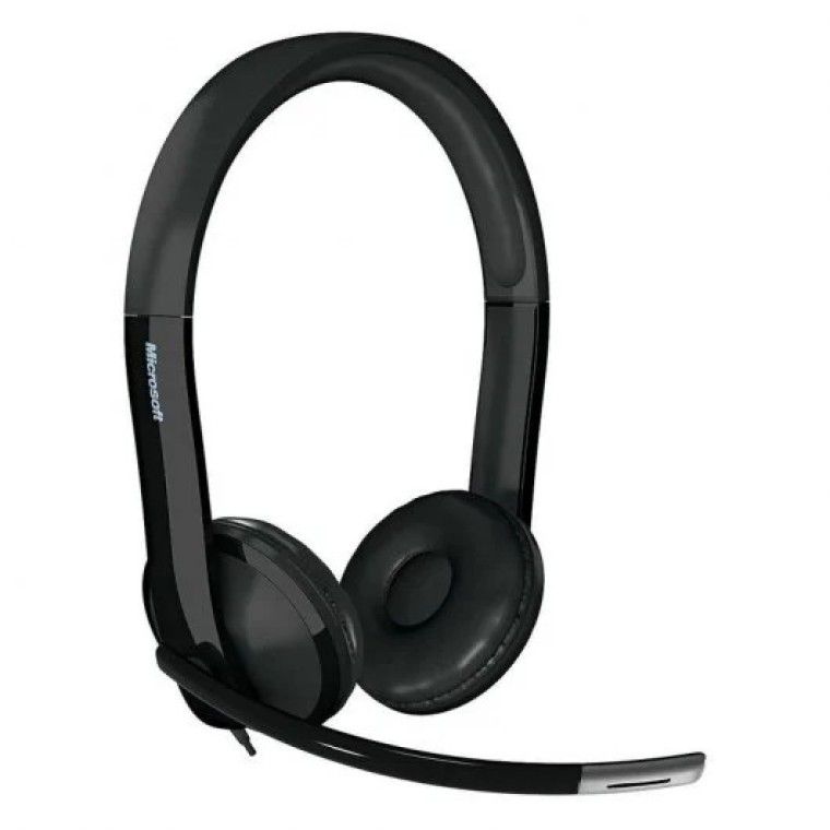 Microsoft LifeChat LX-6000 Auriculares para Oficina Negros