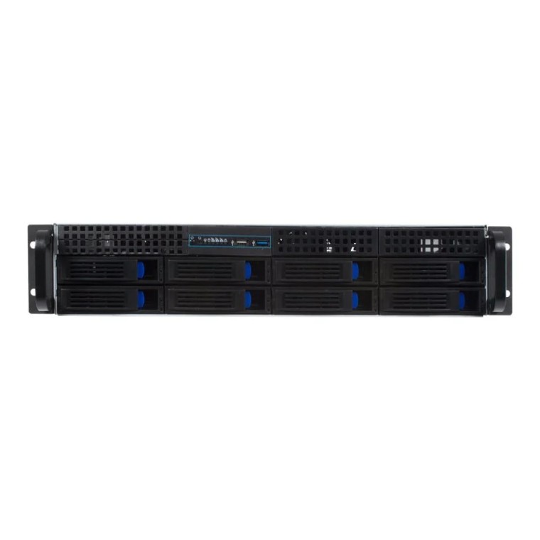 UNYKAch 2U HSW4208 NAS de Montaje en Rack 8x HDD