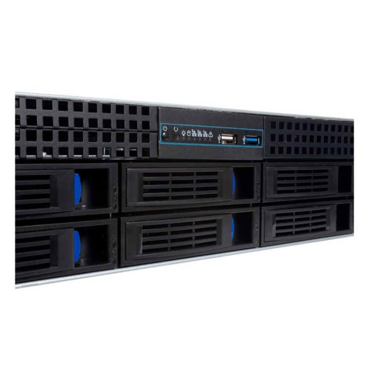 UNYKAch 2U HSW4208 NAS de Montaje en Rack 8x HDD