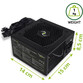 Tecnoware Fuente Alimentación ATX 550W Negra Tecnoware Fuente Alimentación ATX 550W Negra
