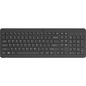 Teclado mecánico HP 225 Wireless Keyboard Layout ES inalámbrico tamaño completo negro