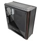 Abysm Gaming Dorian Caja PC Cristal Templado USB 3.0 Negra/Naranja