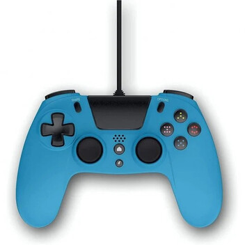 Gioteck VX-4 Mando con Cable Azul para PS4/PC Gioteck VX-4 Mando con Cable Azul para PS4/PC