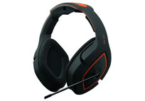 Gioteck TX-50 Auriculares Gaming Multiplataforma Negro/Naranja