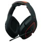 Gioteck TX-50 Auriculares Gaming Multiplataforma Negro/Naranja